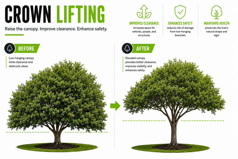 Crown-lifting | San Diego Tree Service | Tree Trimming | Tree Removal San Diego tree trimming