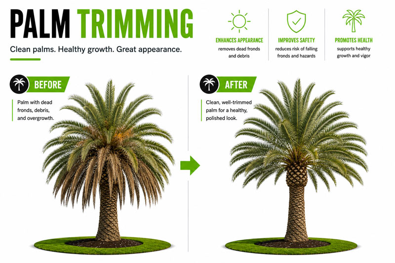 Palm-trimming | San Diego Tree Service | Tree Trimming | Tree Removal San Diego tree trimming