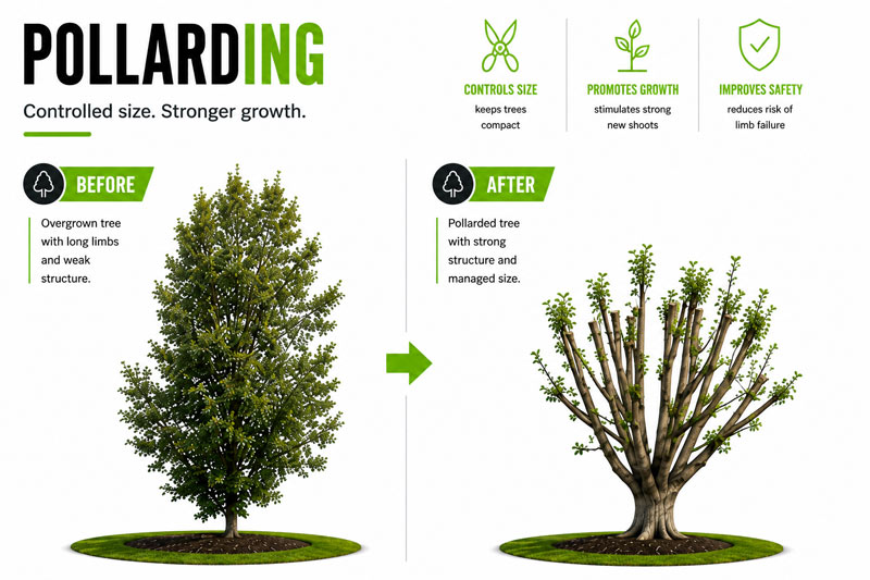 Pollarding | San Diego Tree Service | Tree Trimming | Tree Removal San Diego tree trimming